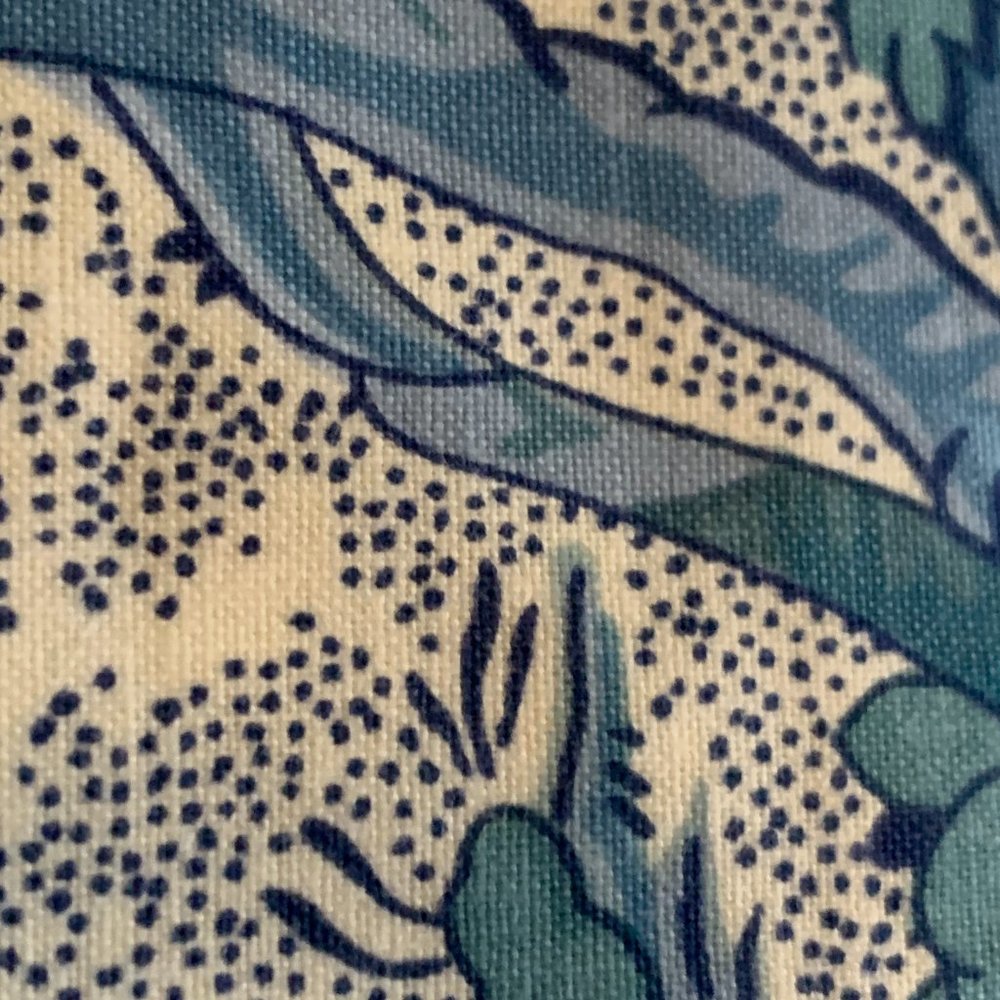 Gorgeous Vintage Chinoiserie Toile Bailey & Griffin Hand Printed Fishermen - Picture 14 of 16